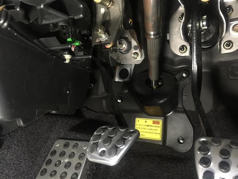 クラッチペダル交換（その1）（ホンダ アコード ユーロR・CL7/8