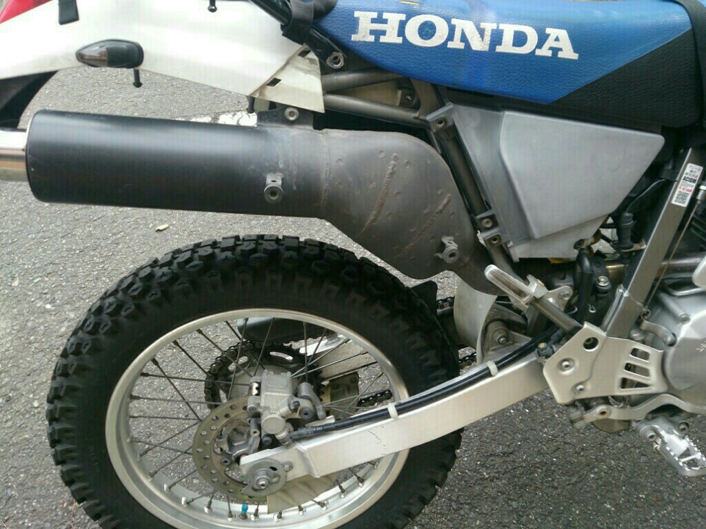 マフラー交換（ホンダ XR250 バハ）by 竜星のロックマン - みんカラ