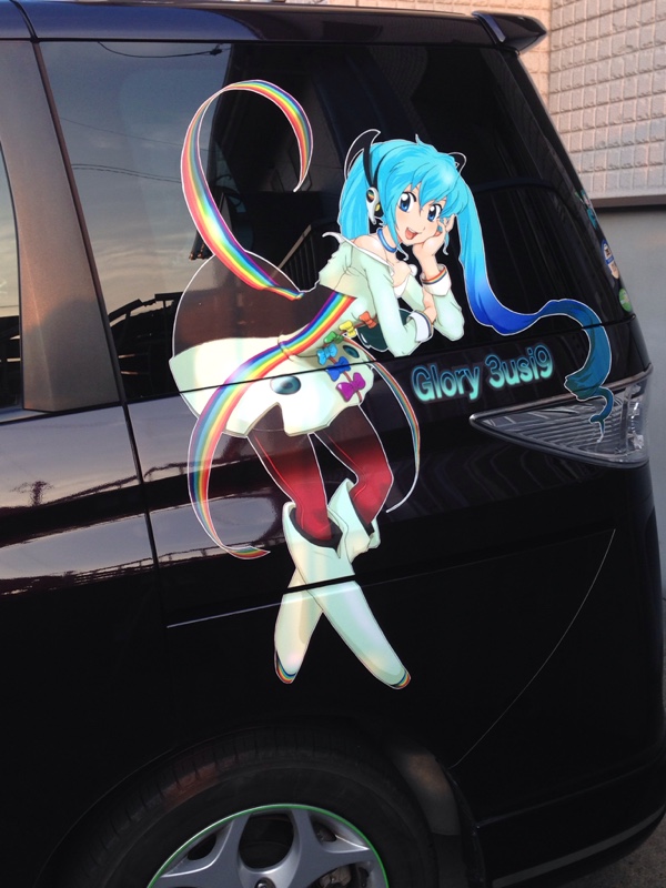 16一弾目 痛車ステッカー自作 マツダ ビアンテ By あいだつ みんカラ 16一弾目 痛車ステッカー自作 マツダ ビアンテ By あいだつ みんカラ