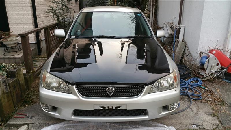 アルテッツァ 純正ボンネットからFRPボンネットへ交換(トヨタ アルテッツァ・10系)by 不審車 - みんカラ