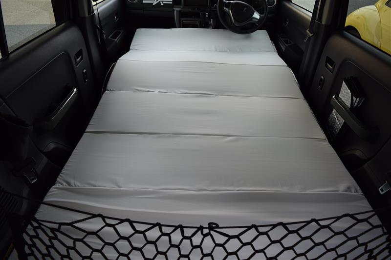 ハスラー車中泊用にニトリの6ツ折りマット スズキ ハスラー By Hidecci みんカラ