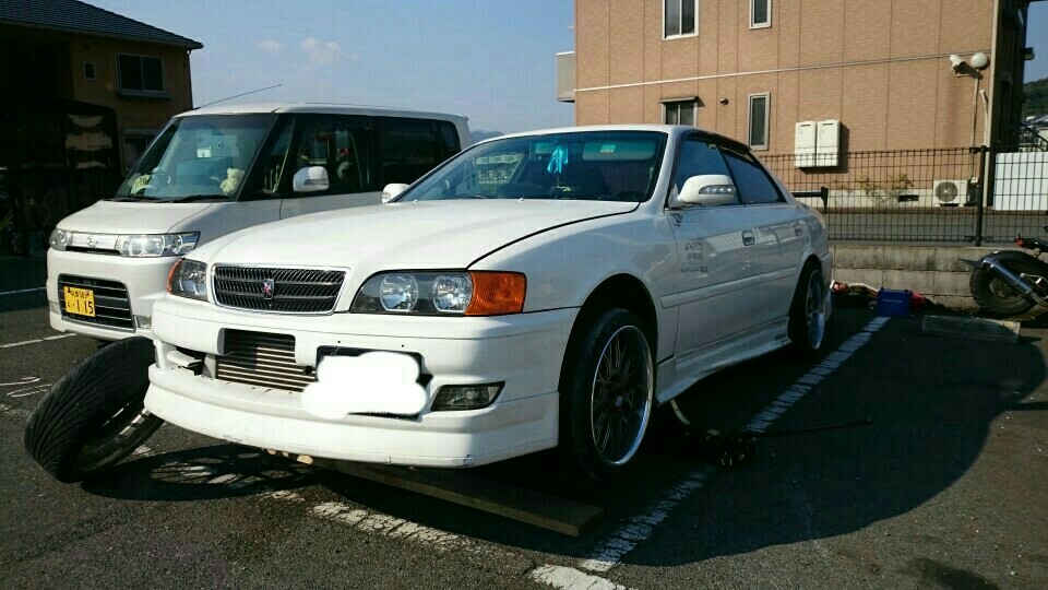 チェイサー タイロッド交換（トヨタ チェイサー・X100系）by