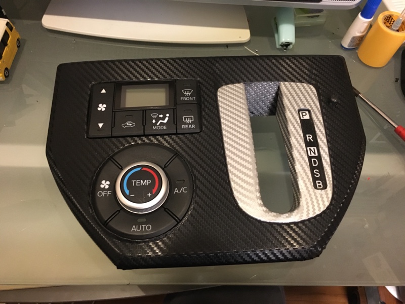 エアコンパネルLED打ち替え（ダイハツ ウェイク・LA700S/710S
