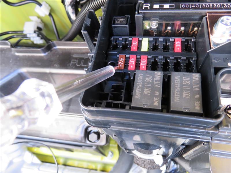 デイライト(Power LED)取り付け
