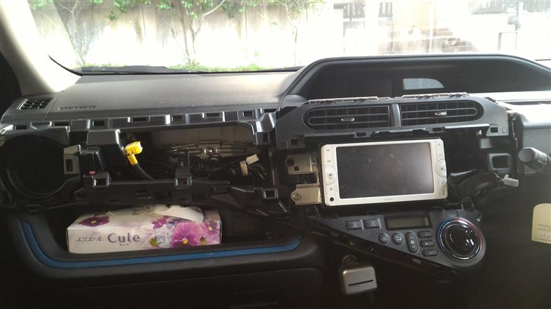 後期型 エアコンパネル クルーガー ハイランダー（4ピース 適用