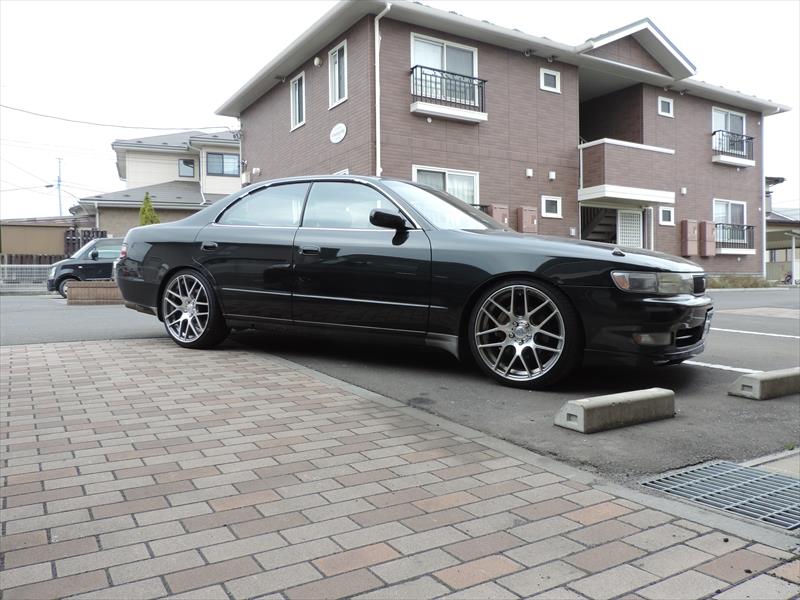トヨタ　チェイサー　JZX 90 純正ホイール　タイヤ付 Yahoo!オークション -「jzx100 チェイサー 純正 ホイール