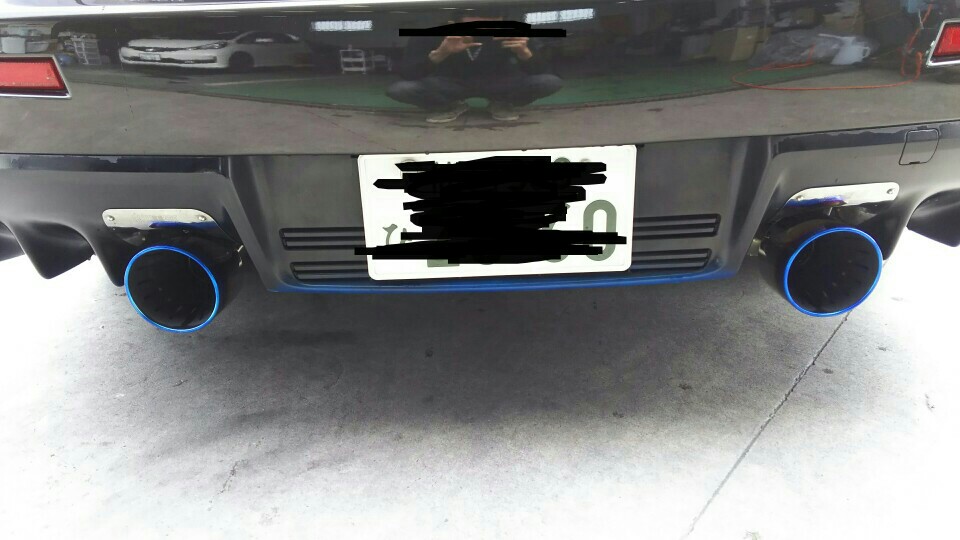 HKS スーパーターボマフラー取り付け（三菱 ランサー