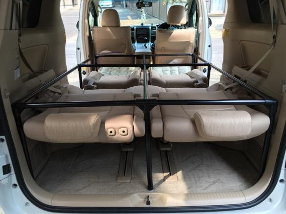 車中泊用 車内ベッド トヨタ アルファードハイブリッド By Capt Jack Hiro みんカラ