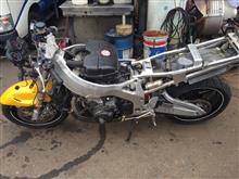 メッキ施工】CBR900RR(SC33)ガソリンタンク （ホンダ CBR900RR