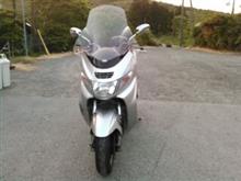 GIVI エアロスクリーンに交換！（スズキ スカイウェイブ250）by