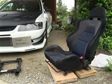 Kansai Service ローポジションレール ~取り付け~(三菱 ランサー ...