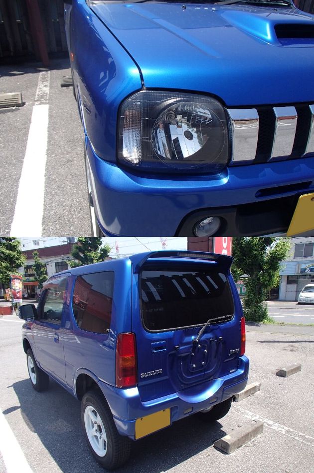 ジムニーJB23Wマフラー 製造会社不明 規格刻印無 ※車検通りませ