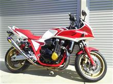 HONDA純正フロントフェンダー取り付け（ホンダ CB1300 SUPER BOL