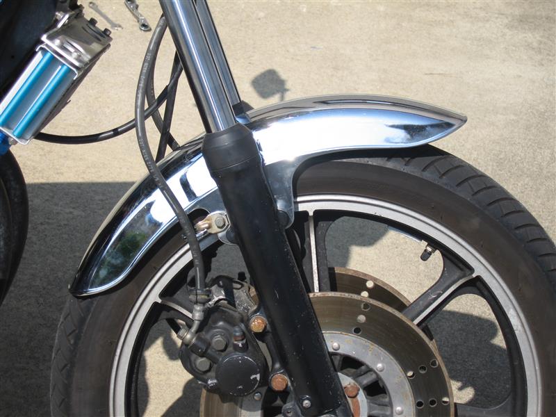 KZ1000LTDタイプリプロフロントフェンダー ショートフェンダー
