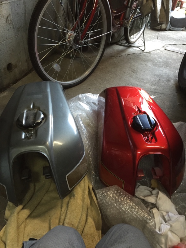 オールペンキャンディレッドへ外装交換(ホンダ CB750F)by junno002 オールペンキャンディレッドへ外装交換(ホンダ CB750F)by junno002