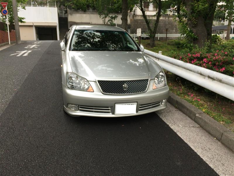 18クラウンアスリート 後期バンパー取り付け 同色化 トヨタ クラウンアスリート By Takumi Car Life みんカラ