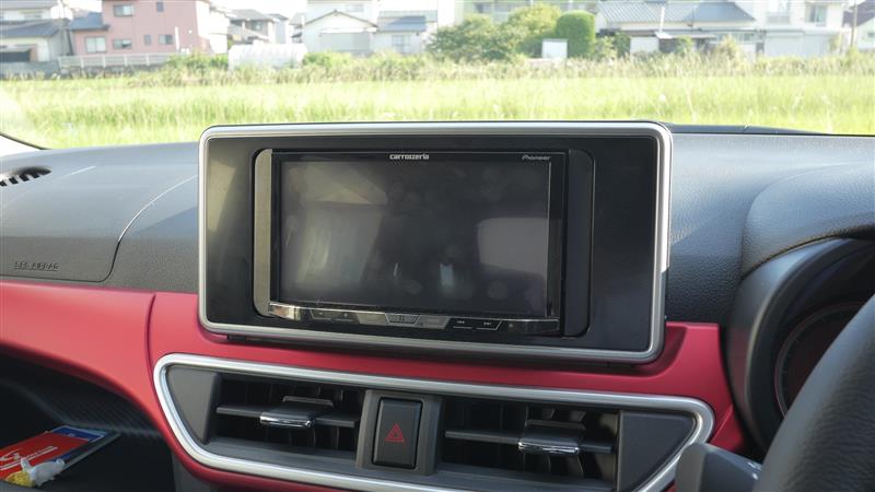 Carrozzeria[FH-9200DVD]取り付け （ダイハツ キャストスポーツ