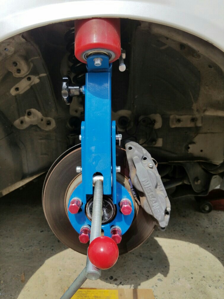 爪折り機でフェンダー押し出し！！（日産 シルビア・S15）by