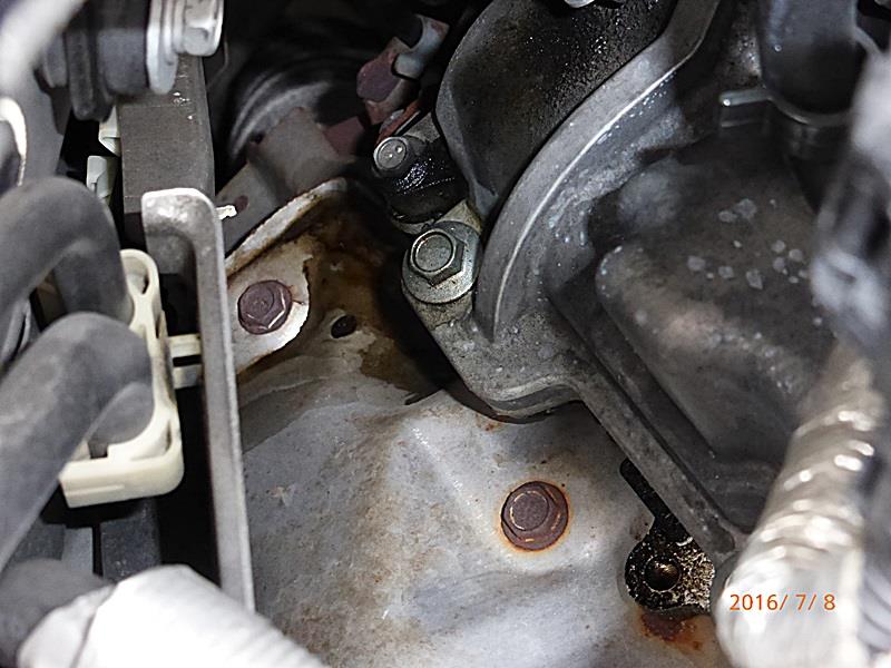 ☆H28年7月25日（月） エンジンオイル漏れ修理、その他（日産 