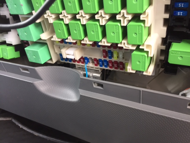 レーダー電源をヒューズから分岐変更（いすゞ フォワード）by