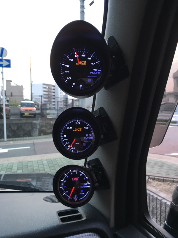 ラパン HE21S用 スズキスポーツピラーメーターフードcocoさん専用 - メルカリ