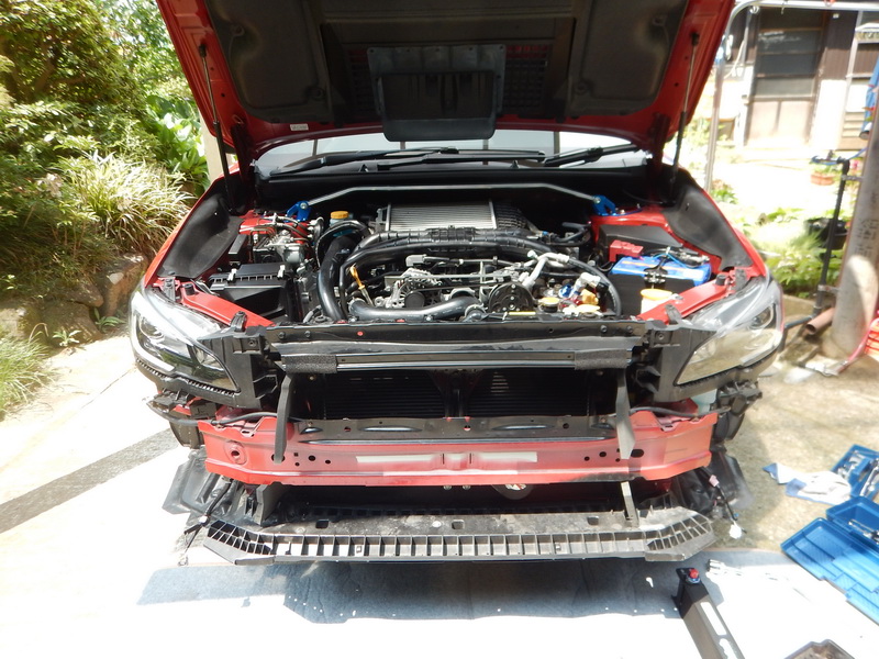 オイルクーラー取付（スバル WRX S4・VAG）by BLUE_SUGI - みんカラ