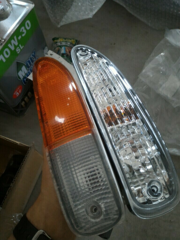 社外フロントクリアウィンカーレンズへ交換＋α（日産 180SX