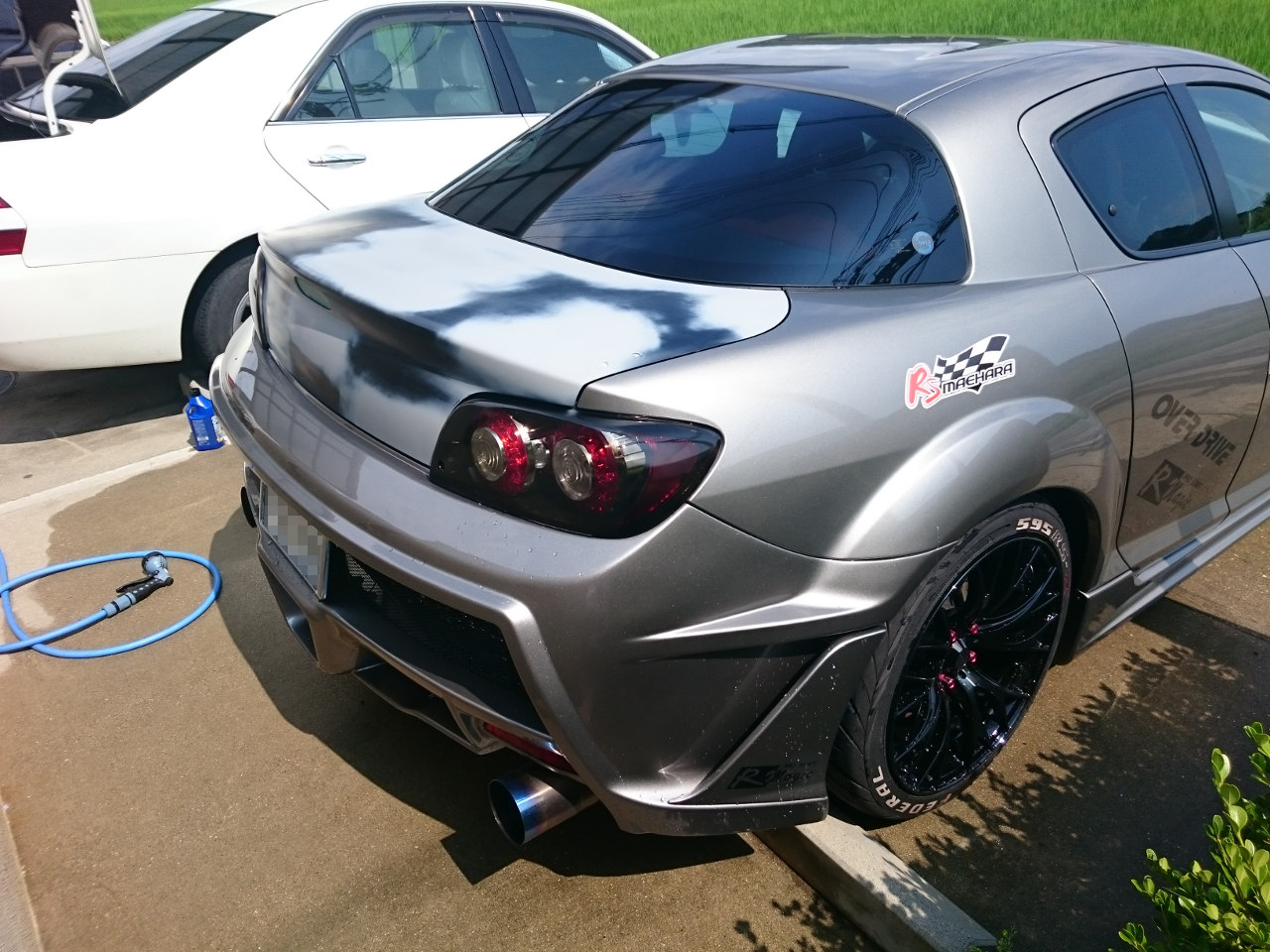 トランク黒塗装(マツダ RX-8・SE3P)by yuki@石火 - みんカラ