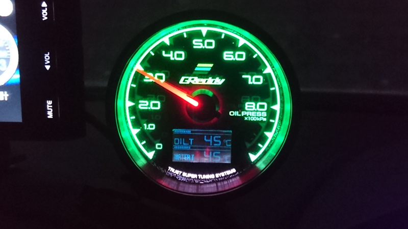 Multi D/A Gauge　EL表示不良