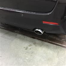 マフラーカッター S2000 シングル 大口径 チタンカラー AX041