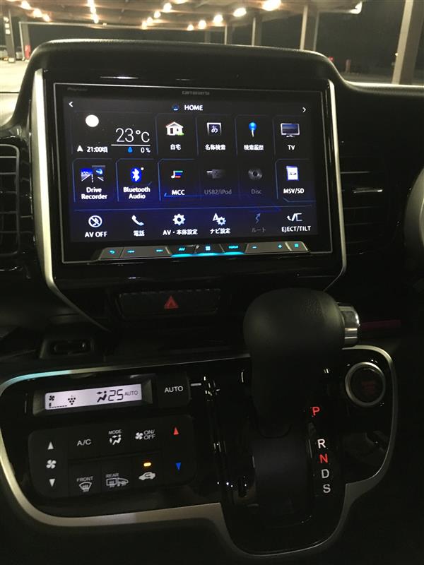 carrozzeria サイバーナビ&ドラレコ取付(ホンダ N-BOXカスタム carrozzeria サイバーナビ&ドラレコ取付(ホンダ N-BOXカスタム