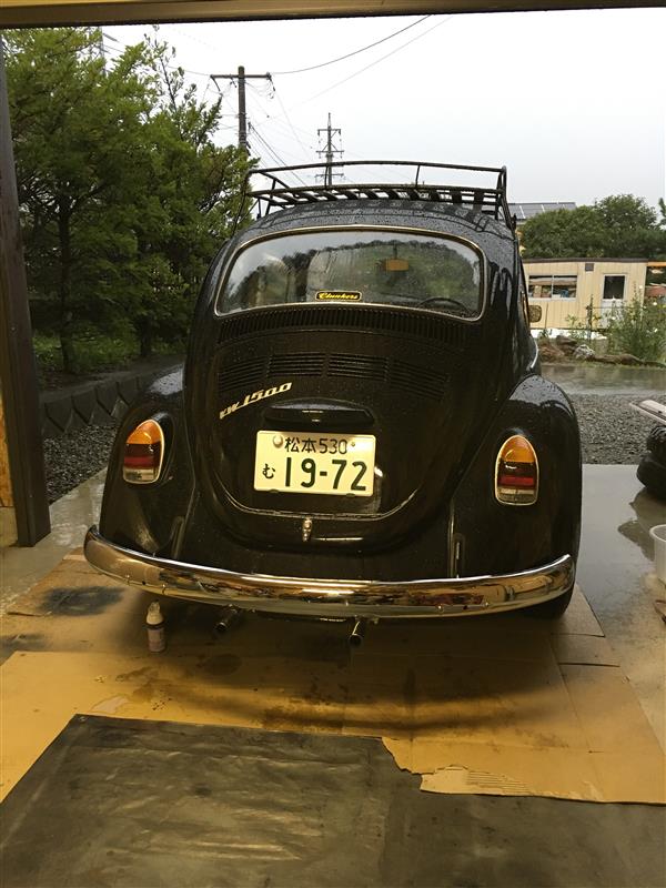 ヨーロピアンバンパーへ変更。（フォルクスワーゲン ビートル