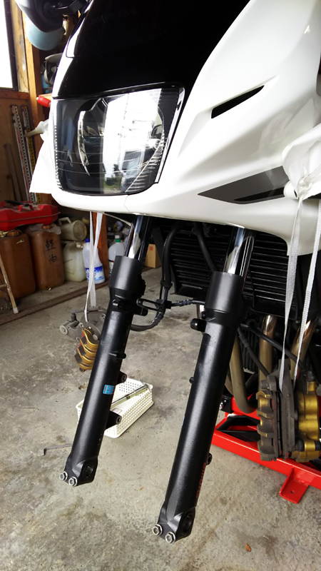 CB400SF HYPER VTEC Revo 後期 NC42 純正 フロントフォーク