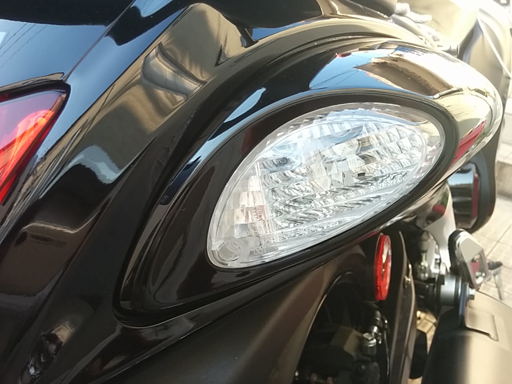 GSX1300Rハヤブサ/キジマ ウィンカーリレー＋M&H LEDウィンカー