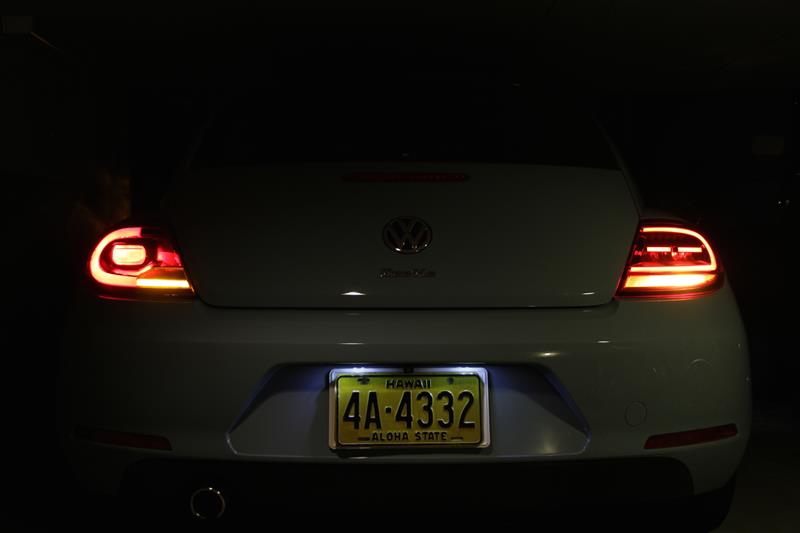 THE BEETLE 純正LEDテール装着（フォルクスワーゲン ザ