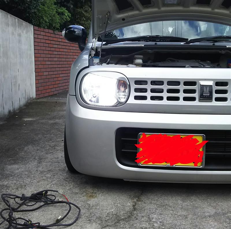 Amazon | ラパン HE22S H4 LEDヘッドライト H4 Hi/Lo 車検対応