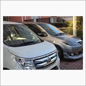 親子の車。<br />
なんだか似てる？ｗｗｗ