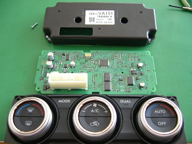 エアコンパネルのLED打ち替え（スバル WRX S4・VAG）by つるりん