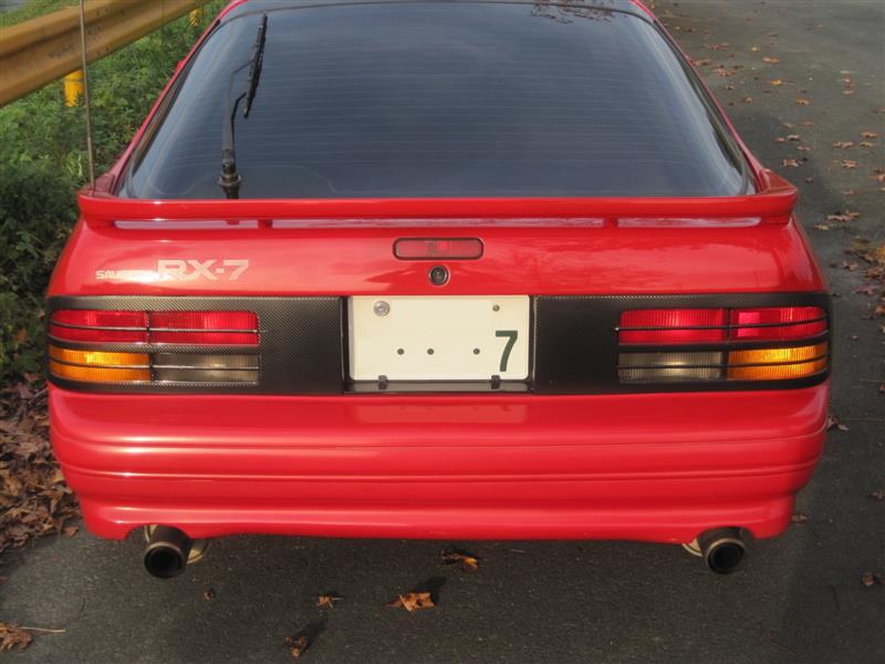 前期テールランプカーボン調化（マツダ RX-7・FC）by Y商会