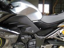 T-REVα取り付け。パート1（タンク取り外し編）（カワサキ Z250