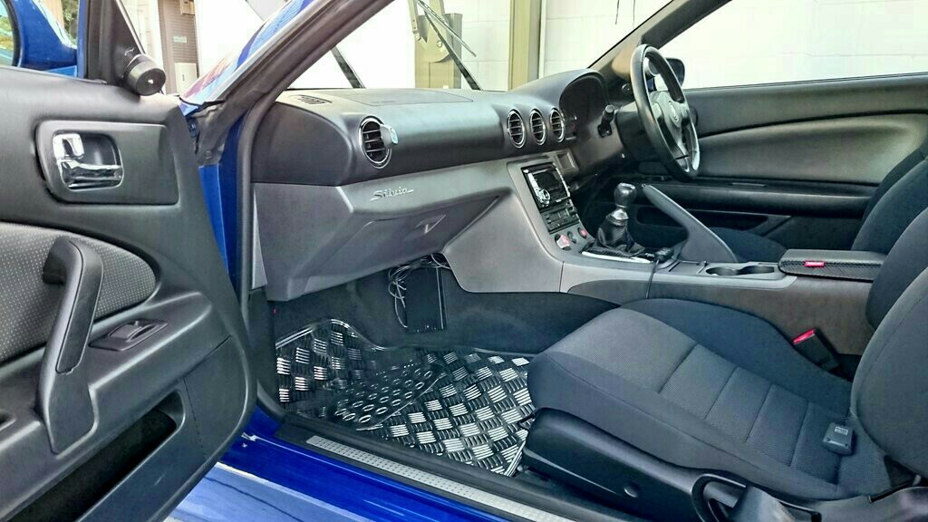 Lパッケージ用メッキエアコン吹き出し口（日産 シルビア・S15