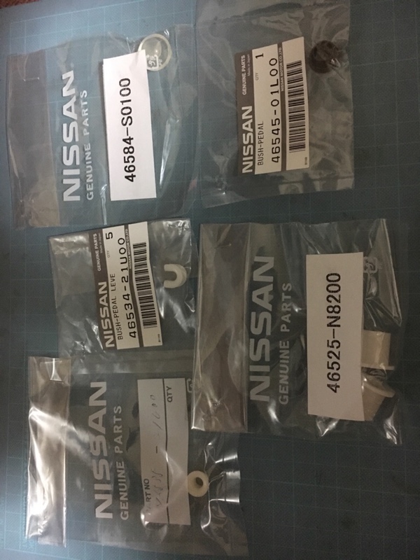 ニスモ強化クラッチペダルブラケット取り付け（日産