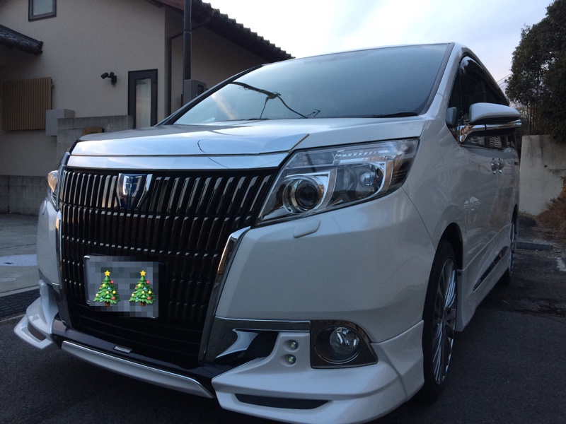 リアスポイラーを取付( ^ω^ )(トヨタ エスクァイア・80系)by へい