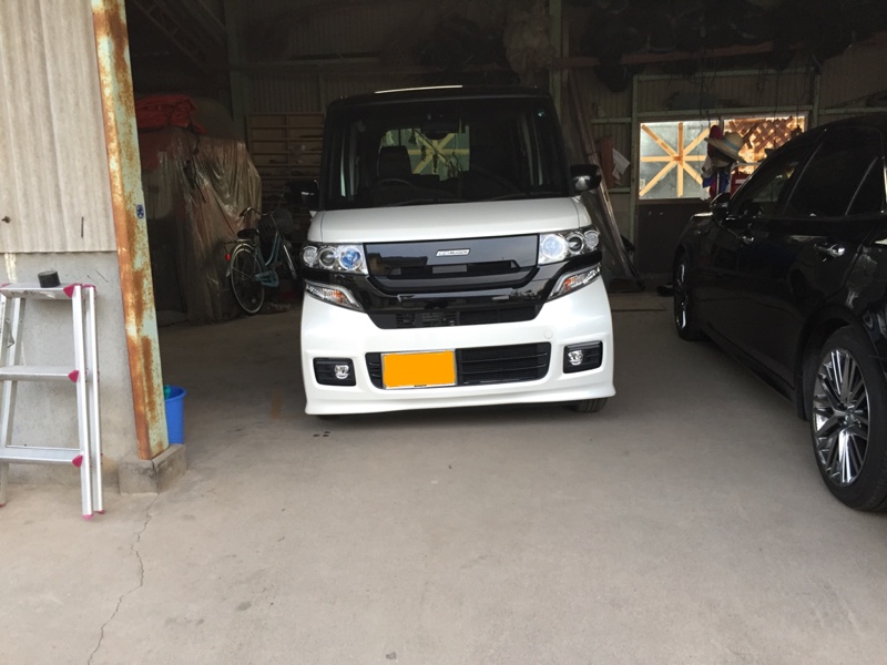 車高調取り付け《RS-R best-i》(Part1)(ホンダ N-BOXカスタム・JF1/2 ...