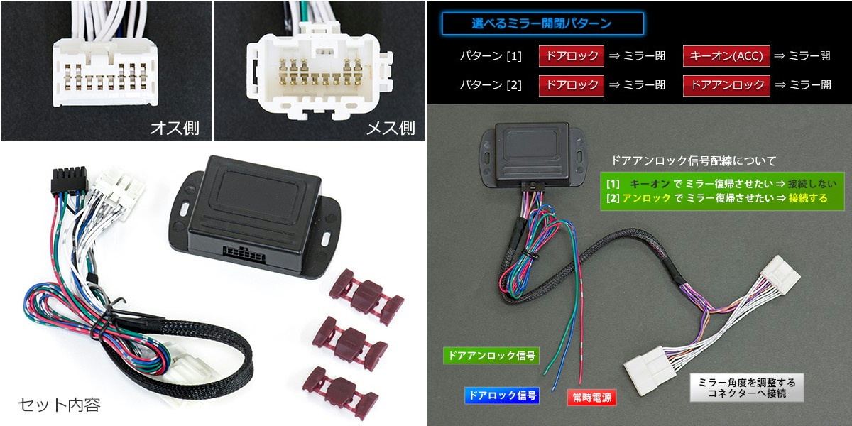 ロックアンロック連動自動開閉ドアミラー（ホンダ CR-Z・ZF）by