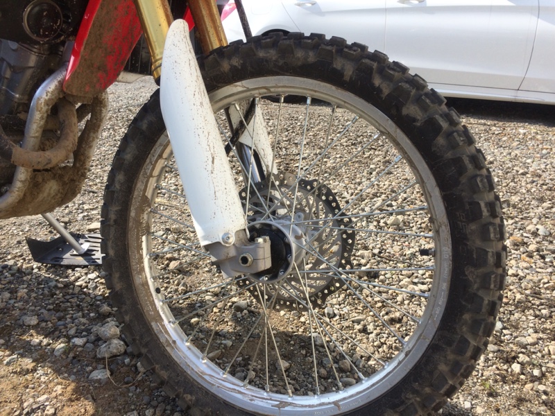 CRF250L スポークスキン取り付け! by JB少年ムジニー - みんカラ CRF250L スポークスキン取り付け! by JB少年ムジニー - みんカラ