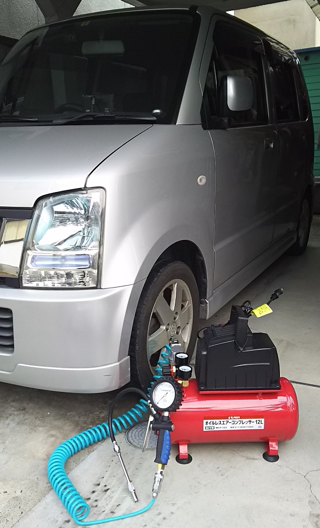 ワゴンR ☆ タイヤ空気圧調整 【記録用】（スズキ ワゴンR