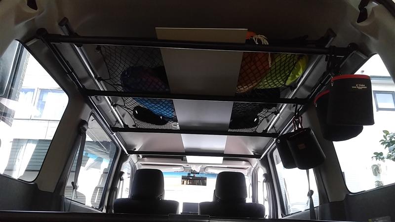 室内搬入設置無料 ハイゼットカーゴ専用 S320 S321 イレクターパイプ
