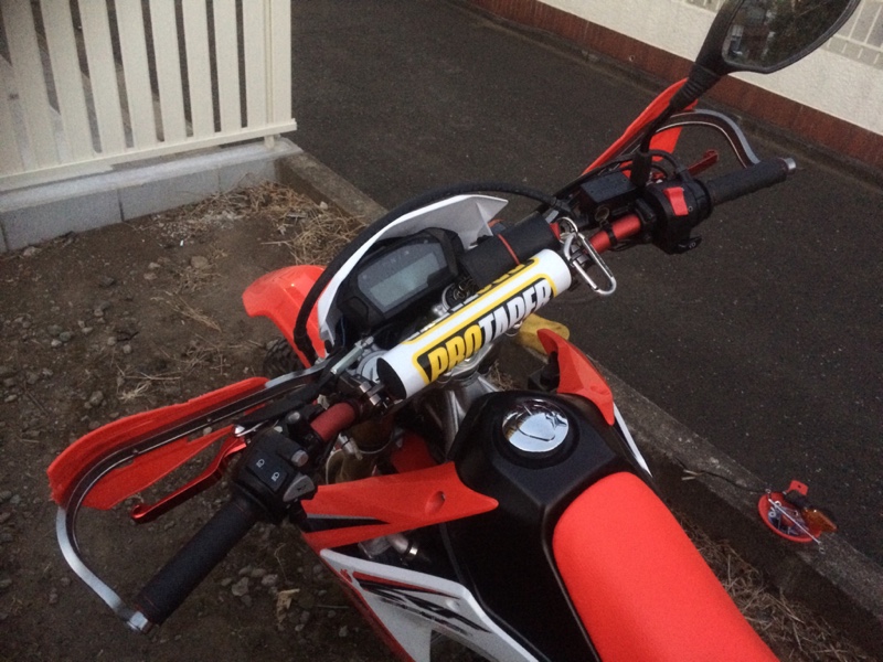 グロム GROM テーパーハンドル メーカー不明 crf250l crf250m