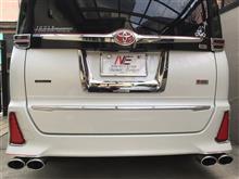 M'z SPEED 4本出しマフラー MZ57はこんな感じ!( ̄▽ ̄)(トヨタ ノア ...